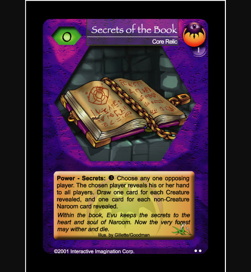 Secrets of the Book - Foil